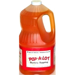 Gold Medal 2039GA Pop-A-Lot Buttery Flavored Topping 1 Gallon