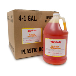 Gold Medal 2039 Pop-A-Lot Buttery Flavored Topping 4/1 Gallons