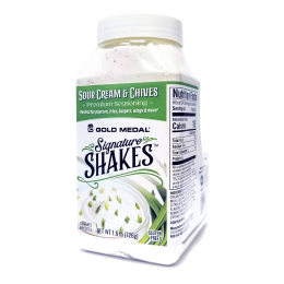 Gold Medal 2351S Signature Shakes Bottle 18oz Sour Cream and Chives 4/CS