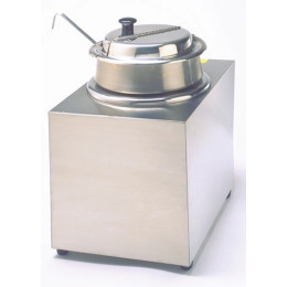 Gold Medal 2357 Stainless Steel Bain Marie Insert Bowl 4 Qt 
