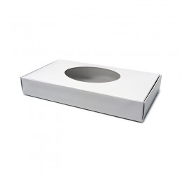 Gold Medal 2511 Fudge Box with Oval Window 1/2lb Box 250/CS