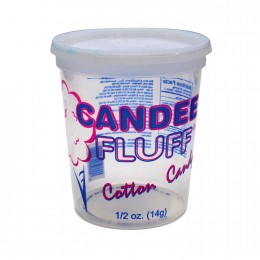 Gold Medal 3020N Lid Lock Small Candee Fluff Container 400/CS