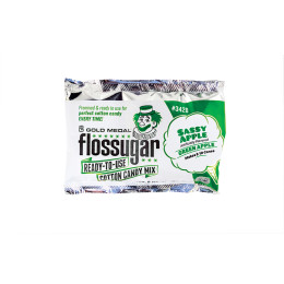 Gold Medal 3420 Flossugar Pouches 8oz Sassy Apple 24/CS
