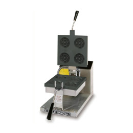 Gold Medal 5025ET Four-Round Non-Stick Electronic Control Belgian Waffle Baker 120V