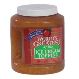 Gold Medal 5137 Worlds Greatest Ice Cream Topping Apple 66oz  3/CS