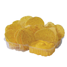 Gold Medal 5240 Econo Two-Compartment Nacho Tray 2000/CS