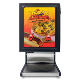 Gold Medal 5301 Dual Cheese and Chili Dispenser 120V