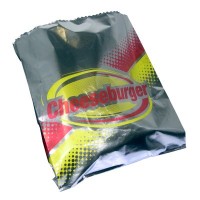 Gold Medal 5437 #17CB Foil Cheeseburger Bags 1000/CS