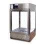 Gold Medal 5551-00 Small Humidified Cabinet Pizza or Pretzel Cabinet Single Door 120V