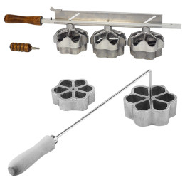 Gold Medal 8043 E-Z Off Triple Waffle Mold