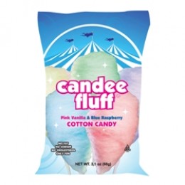 Gold Medal 3051 Pre-Bagged 3.1 oz Pink and Blue Cotton Candy 24/CS 