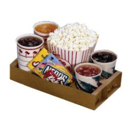 Gold Medal 5203 6-Compartment Concession Tray 200/CS