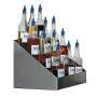 Gold Medal 2725 Tiered Shave Ice Flavor Bottle Rack