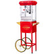Great Northern 83-DT6088 Roosevelt 8oz Popcorn Machine/Cart Red