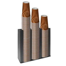 Cup and Lid Organization Station 3 Column