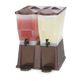 Carlisle Beverage Dispenser - Double Bowl