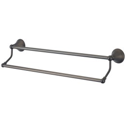 Kingston Brass BA297318ORB Silver Sage Governor 18in Dual Towel Bar