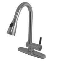Kingston Brass GS8891DKL Single Handle Pull-Down Spray Kitchen Faucet
