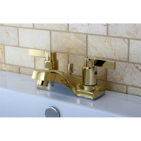 Kingston Brass KB8102NDL NuvoFusion Lavatory Faucet With Brass Pop-Up