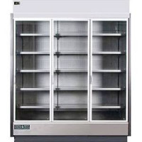 Hydra-Kool KGV-MR-3-S Medium Temperature Wall Type Refrigerated Merchandiser Self Contained 75.37