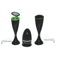 Koolatron TW01-BL Twin Multi-Function Speaker Set Black