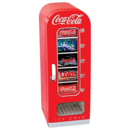 Koolatron CVF18 Coca Cola Retro Vending Fridge 10 Can