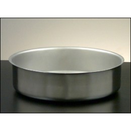 Legion 2D08E Round Water Pan 2 Gallons Stainless Steel 12