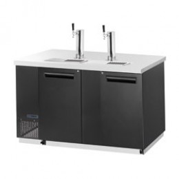 Maxx Cold MCBD70-2B Triple Keg Cooler with 2 Towers and 2 Doors 70