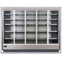 Kool-It KGV-FD-80R-3 Remote Front Load Glass Door Wall Case 80