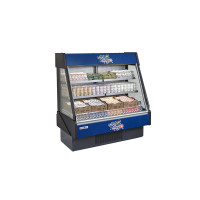 Hydra-Kool KGL-RS-60-S Low Profile Open Merchandiser Self Contained 60