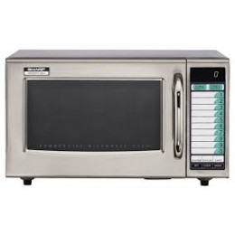 Sharp R-21LVF Microwave Programmable w/ Touchpad 1000W