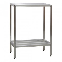 New Age 1021 All Welded HD Shelving Two Shelf 20inD x 48inH x 36inL