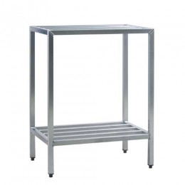 New Age 1026 All Welded HD Shelving Two Shelf 24inD x 48inH x 48
