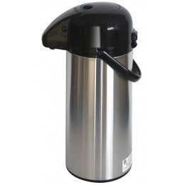 NewTech AAPE22SB Airpot w/ Smooth Pump Brushed Stainless 2.2 L