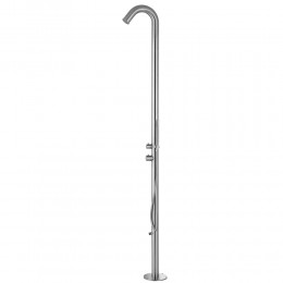 Pulse 1055-SSB Wave Outdoor Shower Stainless Steel