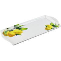 Reston Lloyd 06419 Tidbit Melamine Tray - Fresh Lemons