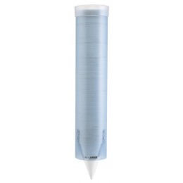 Blue Plastic Cup Dispenser - 3 to 4.5 oz. cups (3 to 5 oz. cones)