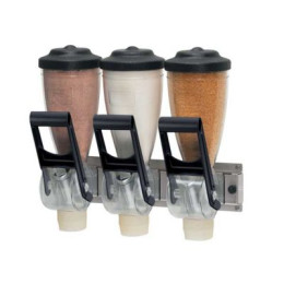 Server 86650 Dry Food Dispenser, Triple 1L Hopper