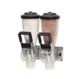 Server 86690 Dry Food Dispenser, Double 1L Hopper