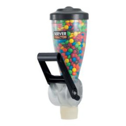 Server 1 Liter Dry Food Dispenser for a Wall-Mount Station
