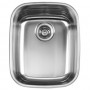 UKINOX D376.10 Undermount Single Bowl Stainless Steel Kitchen Sink