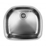 UKINOX D537.10 Undermount Single Bowl Stainless Steel Kitchen Sink