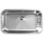 UKINOX D759 Undermount Single Bowl Stainless Steel Kitchen Sink