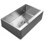 UKINOX RSFS840 Apron Front Single Bowl Stainless Steel Kitchen Sink