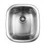 UKINOX UN345 Dual Mount Single Bowl Stainless Steel Kitchen Sink