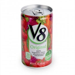 V8 100% Vegetable Juice, 5.5 oz Each, 48 Total