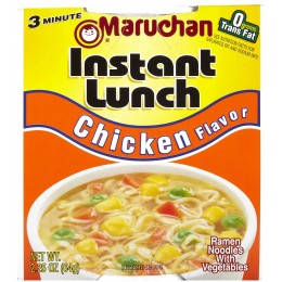 Maruchan 00121 Instant Lunch Chicken Flavor, 2.25 oz Each, 12 Total