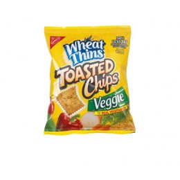 Wheat Thins Toasted Veggie, 1.75 oz Each, 60 Bags Total