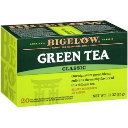 Bigelow Green Tea Bag, 6 Boxes of 28 Tea Bags, 168 Total