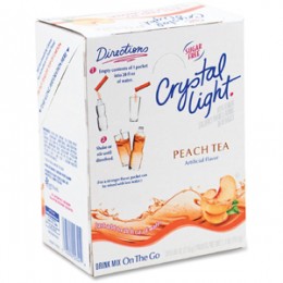 Crystal Light On the Go Peach Tea Mix, 120 Total